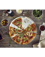 Aluminium Coupe Pizza Tray 12" - Genware pt-cs12 - Genware