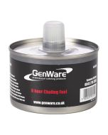 Gen-Heat GH-600 DiEthylene Glycol Adj Heat Chafing Fuel 6 Hour Can - pk of 48