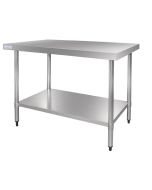 Vogue Stainless Steel Prep Table 1200mm - GJ502 - 1200(W) x 700(D) x 900(H)mm