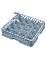 Genware 16 Comp Glass Rack With 1 Extender