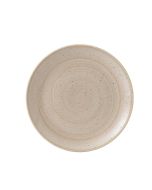 Churchill Stonecast Coupe Plate Nutmeg Cream 288mm - GR934 - pk 12