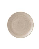 Churchill Stonecast Coupe Plate Nutmeg Cream 260mm - GR935 - pk 12