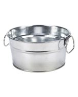 Galvanised Steel Serving Bucket 15 x 8cm - Genware