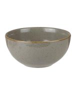 Churchill Stonecast Round Soup Bowls Peppercorn Grey 132mm - HC833 - pk 12