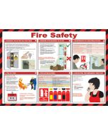 Fire Safety Poster. 420x590mm