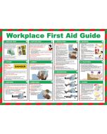 Workplace First Aid Guide Poster. 420x590mm