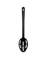 Black Nylon Slotted Spoon 32cm Long