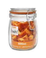 Cliptop Glass Preserving Jar 14cm / 6"