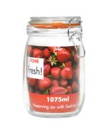 Cliptop Glass Preserving Jar 17cm / 7"