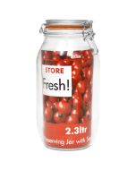 Cliptop Glass Preserving Jar 25.5cm/10"