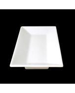 Orion C88420 White Porcelain Rectangular Plate 25x14cm