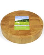 Wooden Round End Grain Board 30cm