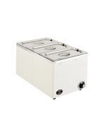 King Edward CBM2 Full Size Bain Marie - Cream