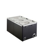 King Edward CBM2 Full Size Bain Marie - Black