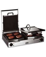 Lincat Lynx 400 LRG2 - Ribbed Grill Double