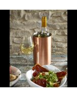 Copper Wine Cooler 12cm Dia X 18cm High - Genware 003C