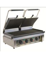 Roller Grill MAJESTIC R - Ribbed Top & Base Plates