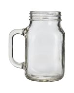 Genware Glass Mason Jar 50cl / 17.5oz