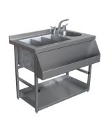 Parry MB-CS10 Cocktail Station With Ice Well & Hand Sink