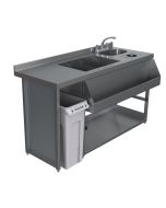 Parry MB-CSV15 Modular Bar Cocktail Station with Bin Void 1500mm Wide