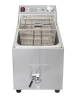 Mercury MEF-L8-SAT Countertop Single Tank Fryer 8L - Electric