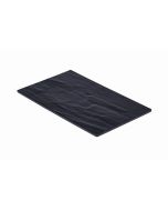 Slate Melamine Platter GN 1/4 26.5X16cm - Genware