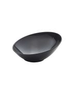 Black Melamine Slanted Buffet Bowl 30 x 29 x 13cm - Genware