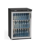 Gamko Maxiglass MG3/150LGCS 150L Single Door Bottle Cooler SS - Left Hinged