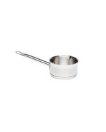 Genware Milkpan W/Pouring Lips 1L 14cm Dia 8cm High