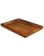 Naturals Acacia Wood Serving Platter 20 x 26.5 cm NATSP2620