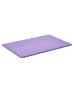 Purple Poly Cutting Board 18 X 12 X 0.5"