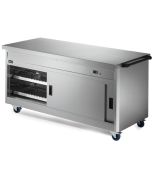 Lincat P8P5PT Panther 800 Series - Mobile Hot Cupboard - Plain Top