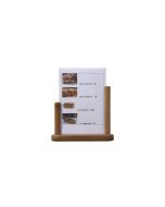 Table Board 21X30cm Large Teak PVC Insert - Genware