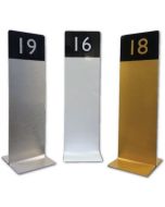 Slimline Tall Table Numbers For Restaurants / Cafes / Pubs