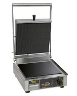 Roller Grill PREMIUM VC L - Ribbed Top and Flat Base Plate Contact Grill