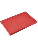 Red 1" Chopping Board 18" x 12" - Genware