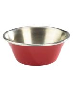 1.5oz Stainless Steel Ramekin Red - Genware