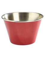 6oz Stainless Steel Ramekin Red - Genware