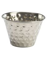 4oz Stainless Steel Hammered Ramekin - Genware