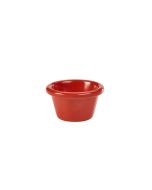 Ramekin 2oz Smooth Red - Genware