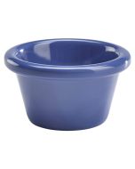 Ramekin 3oz Smooth Blue - Genware