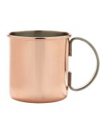 Straight Copper Mug 50cl/17.5oz - Genware SCM500