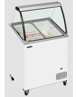 Tefcold IC201SCE Canopy Ice Cream Display Freezer - 4 Tubs