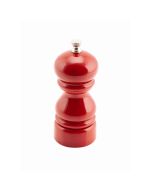 Genware Salt Or Pepper Grinder Red 12.7cm