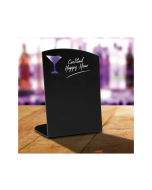 Cocktail Specials Shaped Chalk Board Tabletop Message Board