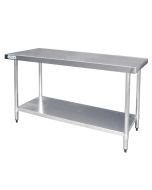 Vogue Stainless Steel Prep Table - T376 - 900(H) x 1200(W) x 600(D)mm