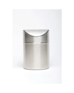 Stainless Steel Table Bin 17cm High x 11.5cm Dia - Genware