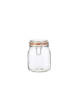 Genware Glass Terrine Jar 1L