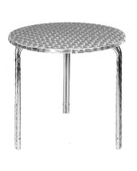 Bolero Round Stackable Bistro Table 600mm -  U431