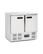 Polar U636 2 Door Compact Counter Fridge 240Ltr